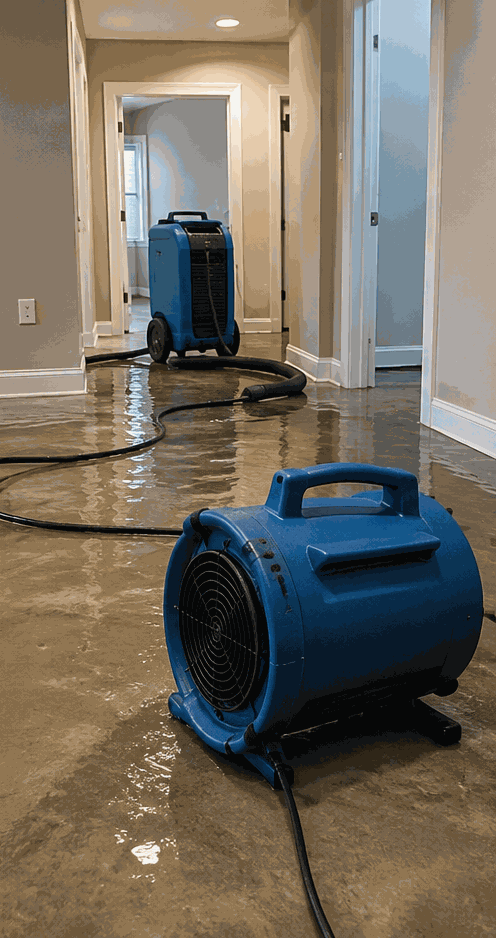 Water damage cleanup Orange County